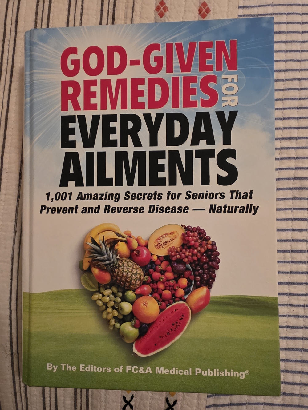 God-Given Remedies for Everyday Ailments Book